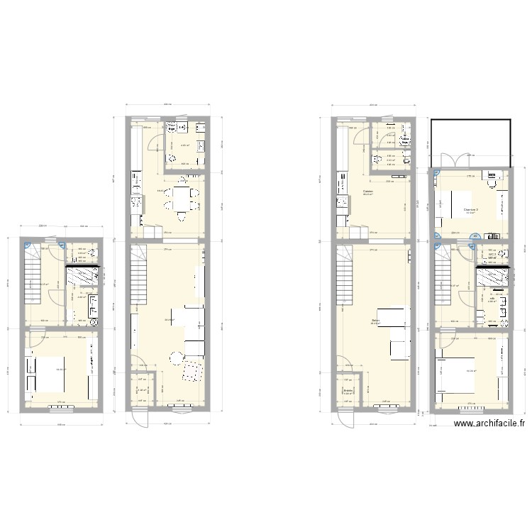 REZ DE CHAUSSEE. Plan de 0 pièce et 0 m2