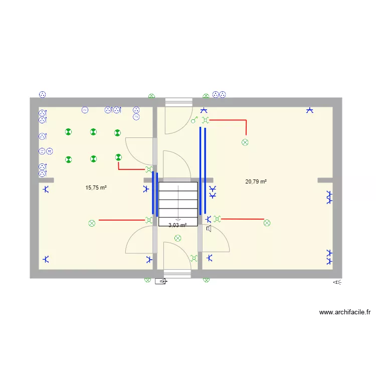 Villa ca m suffit électricité . Plan de Villa ca m suffit électricité . Plan de