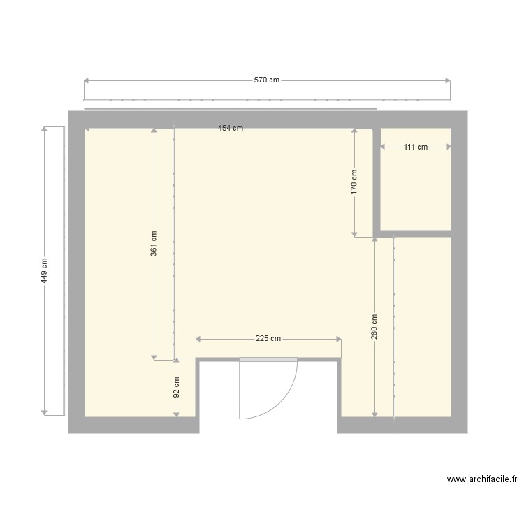 plan local reprographie. Plan de 0 pièce et 0 m2