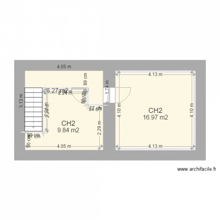 François étage. Plan de 0 pièce et 0 m2