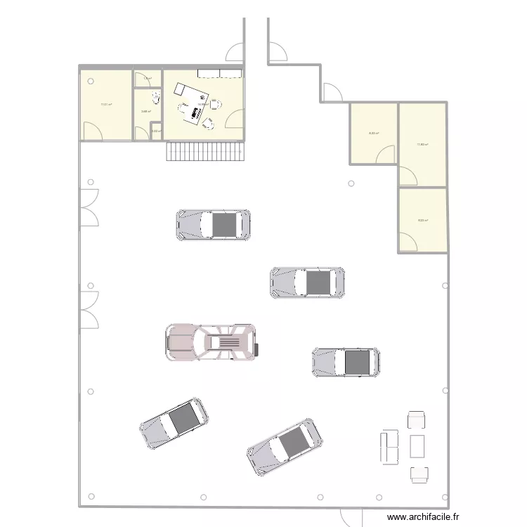 HONDA  RDC  ACTUEL 2. Plan de 