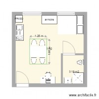 chambre 25m