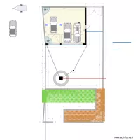 Garage  voiture et pont &eacute;l&eacute;vateur