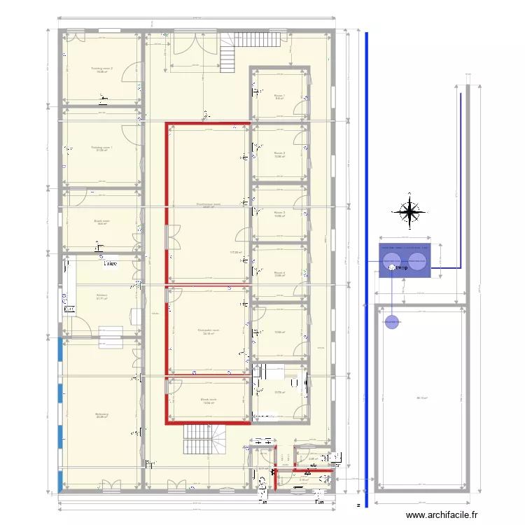Plan LP4Y LPC Howrah V15. Plan de 