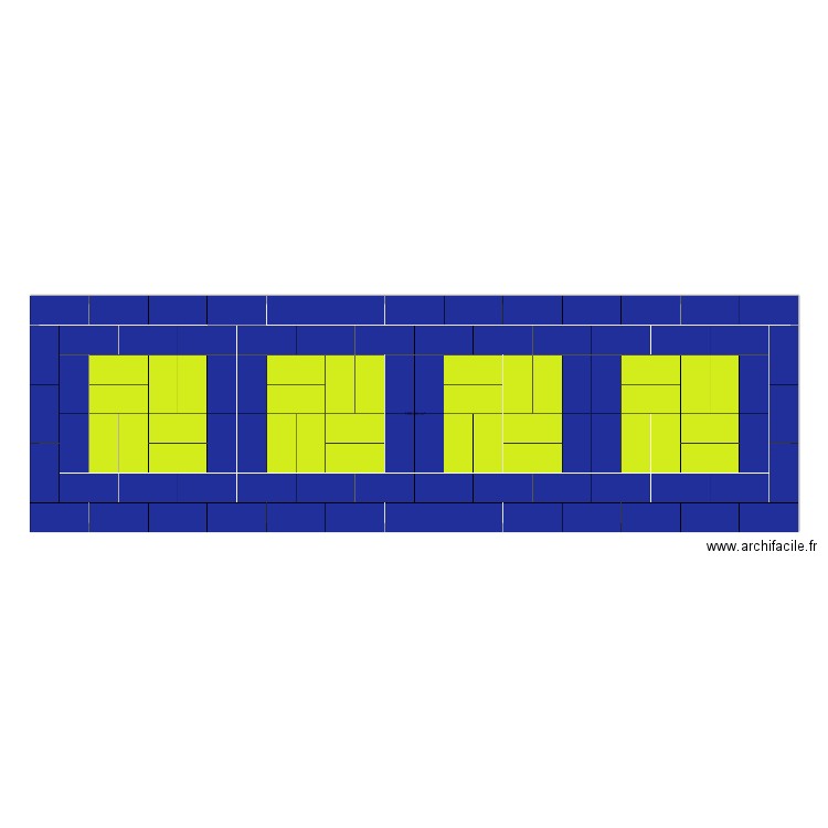 surfacev tatamis challenge. Plan de 1 pièce et 190 m2