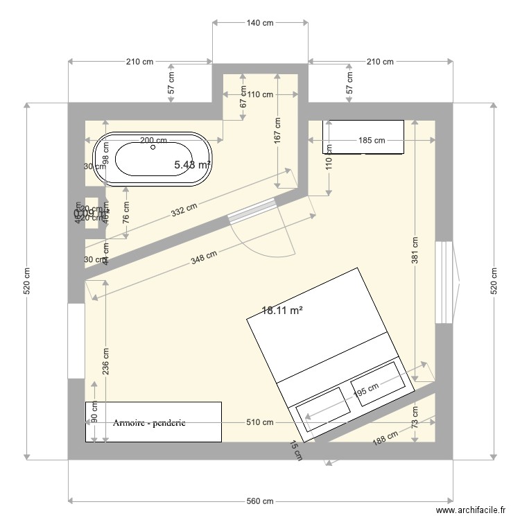 Gwen et Dorian. Plan de 0 pièce et 0 m2