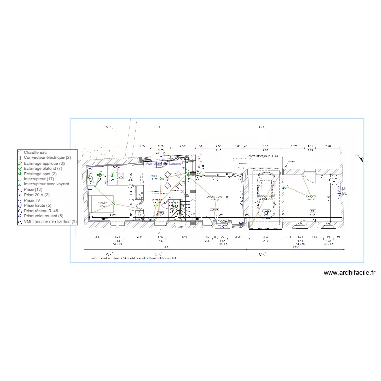 Plan électrique RDC Ogereau. Plan de Plan électrique RDC Ogereau. Plan de