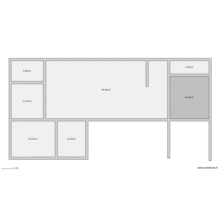 Maison001. Plan de Maison001. Plan de