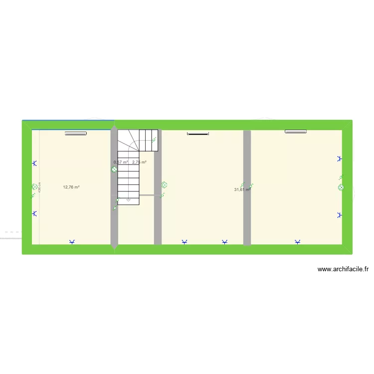 combles garage elec. Plan de 