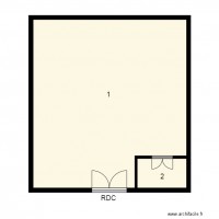 plan de maison 2 pièces gratuit