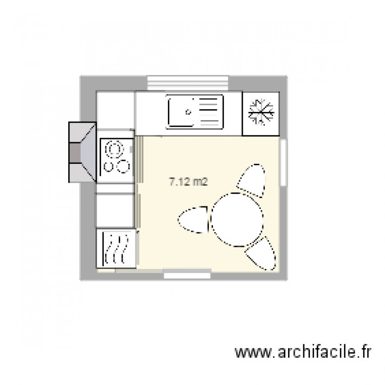 Cuisine flo prénium. Plan de 0 pièce et 0 m2