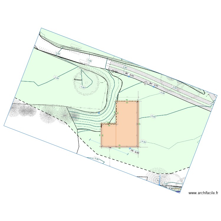 Carport solaire base2. Plan de 1 pièce et 89 m2