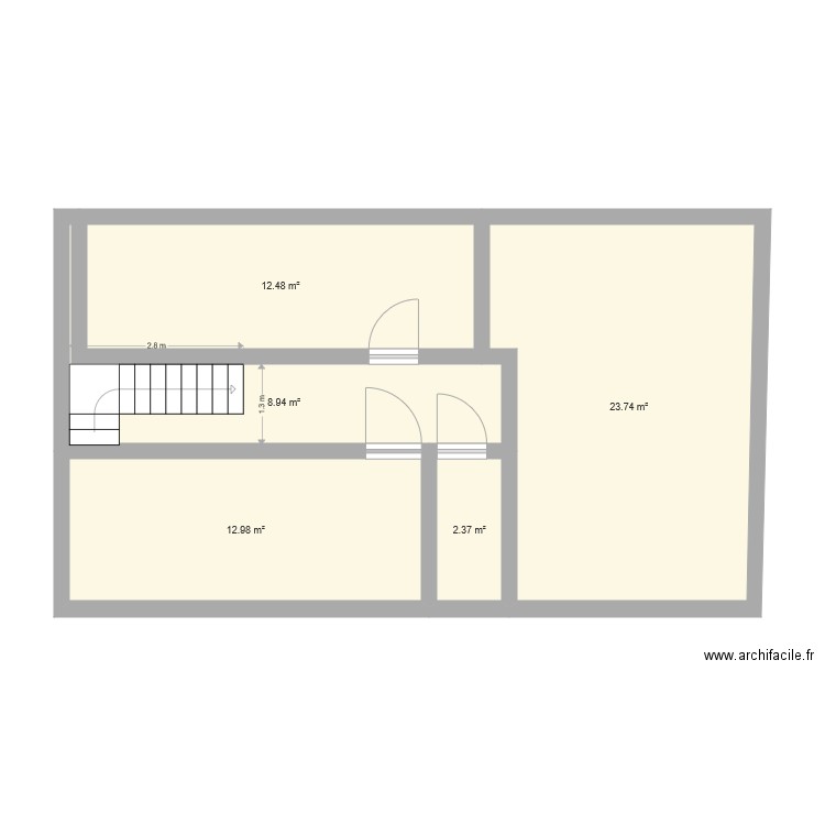 pro 1. Plan de 0 pièce et 0 m2