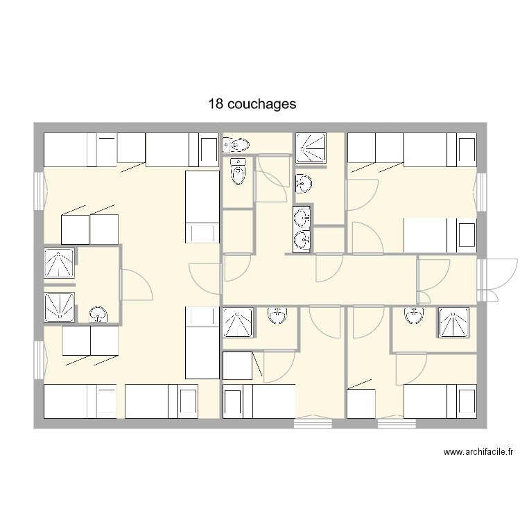 itfb. Plan de 0 pièce et 0 m2