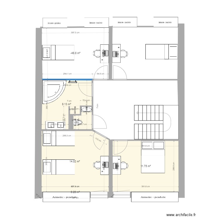  2 etage. Plan de 0 pièce et 0 m2