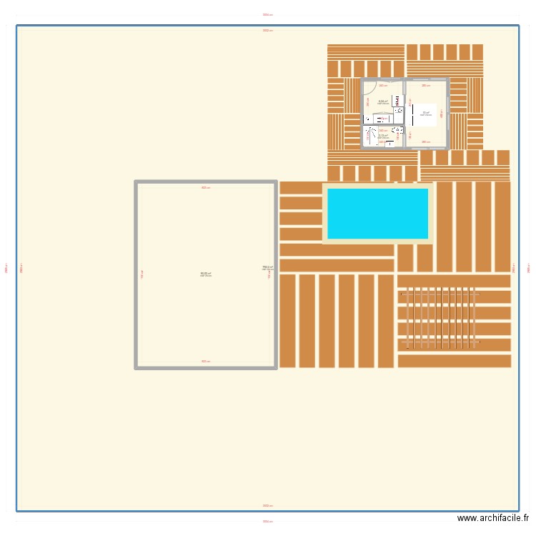 shmit. Plan de 5 pièces et 981 m2