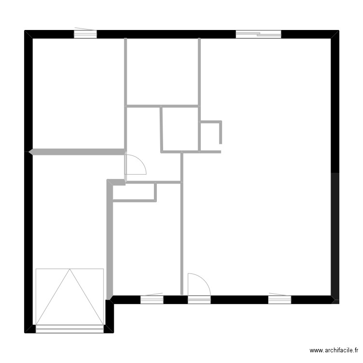 KORSICA v2. Plan de 4 pièces et 96 m2