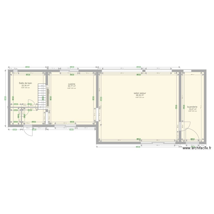 plan maison le carton surface 1. Plan de 0 pièce et 0 m2