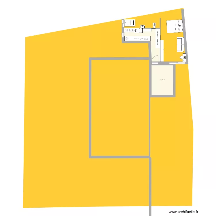 Dumoulou Studio Coll&eacute; V0. Plan de 