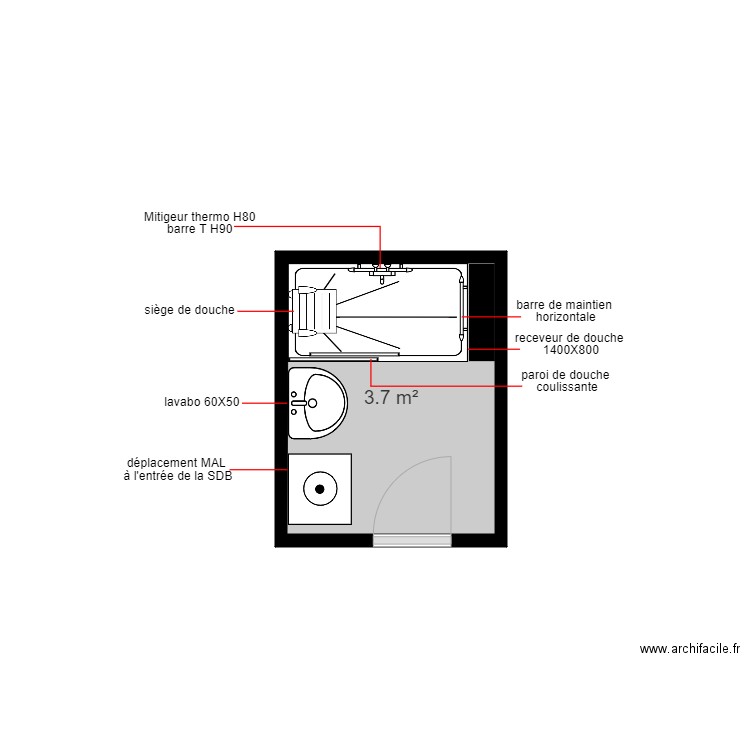 LANDES. Plan de 0 pièce et 0 m2