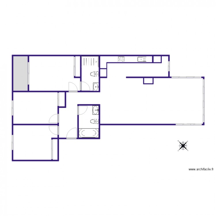 Pau 8 SHA 551. Plan de 0 pièce et 0 m2