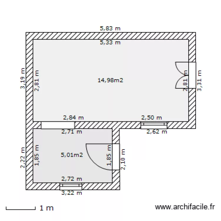 chalet 3. Plan de chalet 3. Plan de