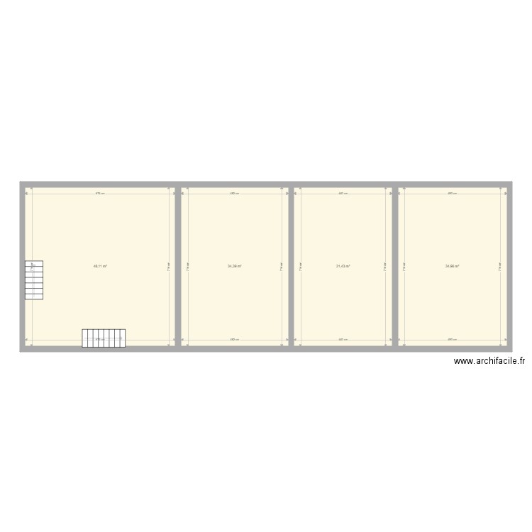 Etage 1. Plan de 0 pièce et 0 m2