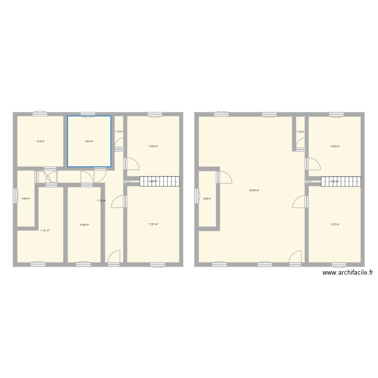 maison rez jardin. Plan de 0 pièce et 0 m2