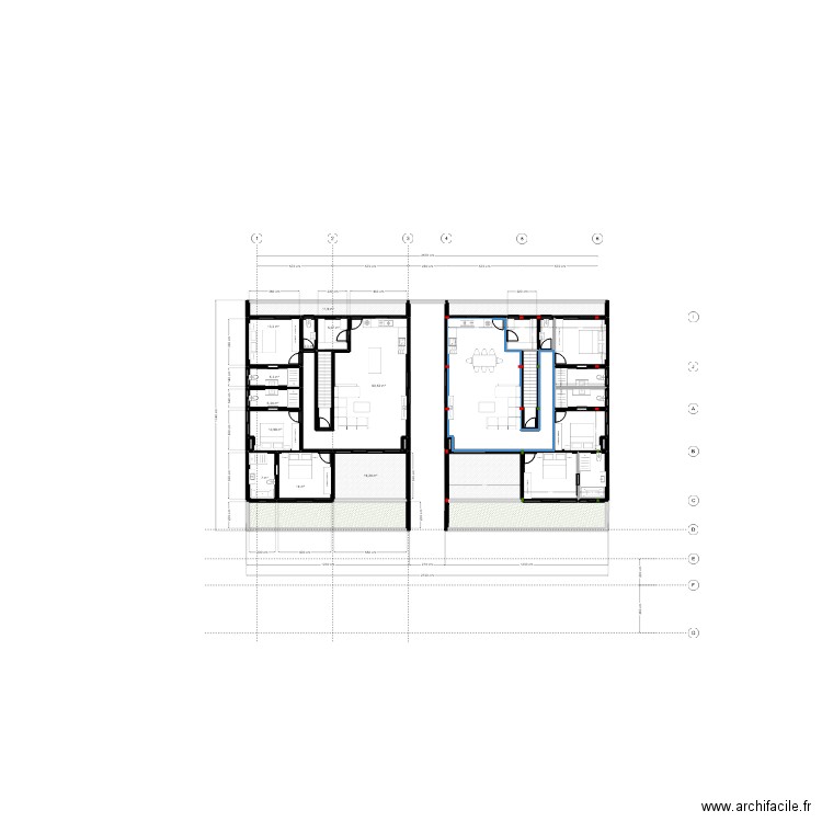 INZOZI DEF. Plan de 222 pièces et 3177 m2