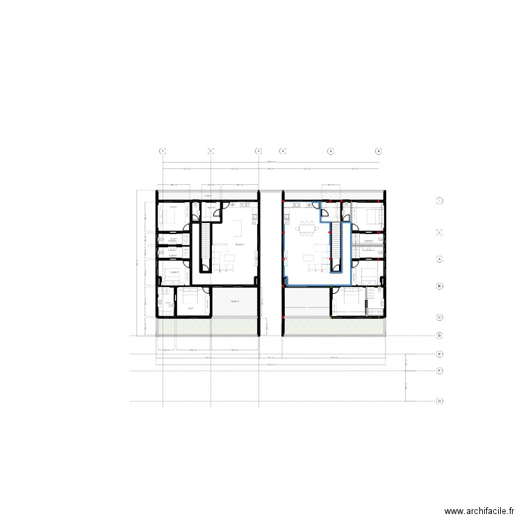 INZOZI DEF. Plan de 202 pièces et 2401 m2