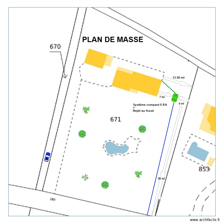 Momesso. Plan de 0 pièce et 0 m2