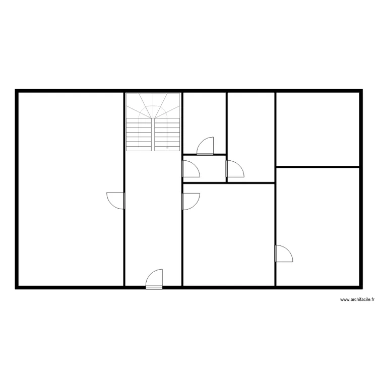 Chateau La Fleur P&eacute;trus Drapeau RdC. Plan de 