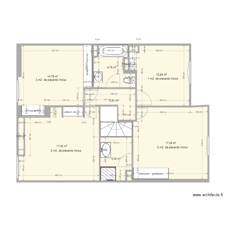 Plan JEJ 47 T 5. Plan de 0 pièce et 0 m2