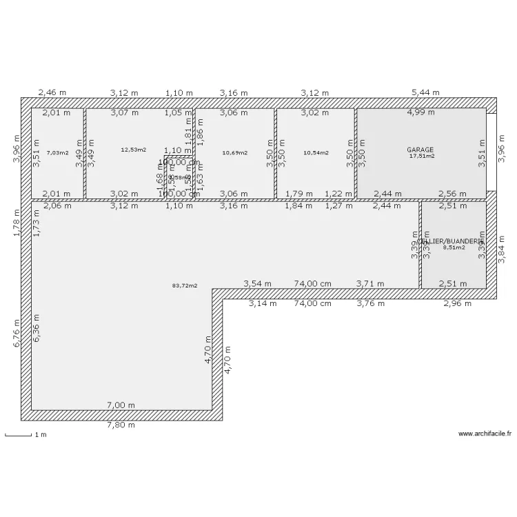 MAISON HEJE. Plan de MAISON HEJE. Plan de