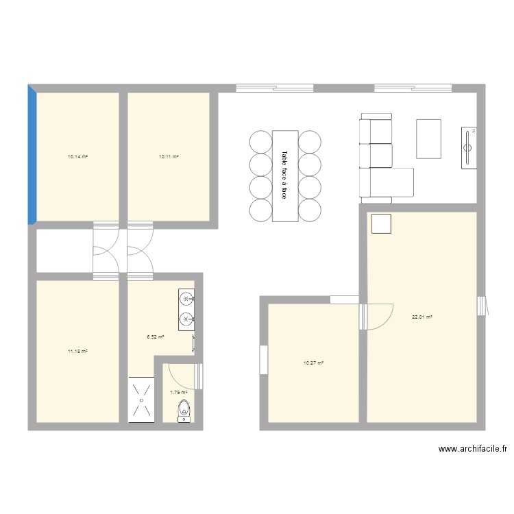 MAISON. Plan de 0 pièce et 0 m2