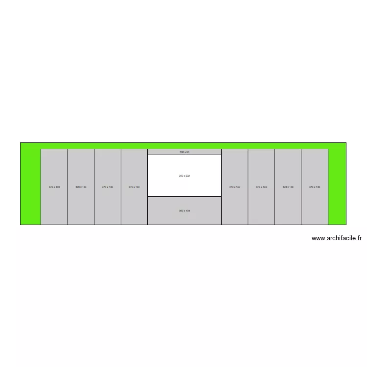 Mur SIG Event Center. Plan de 