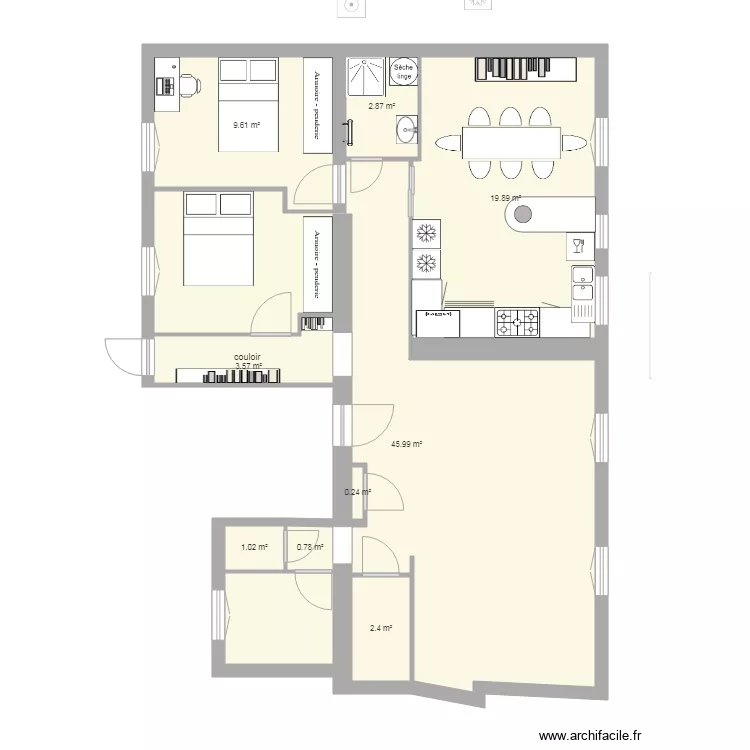 15 jonquiere . Plan de 