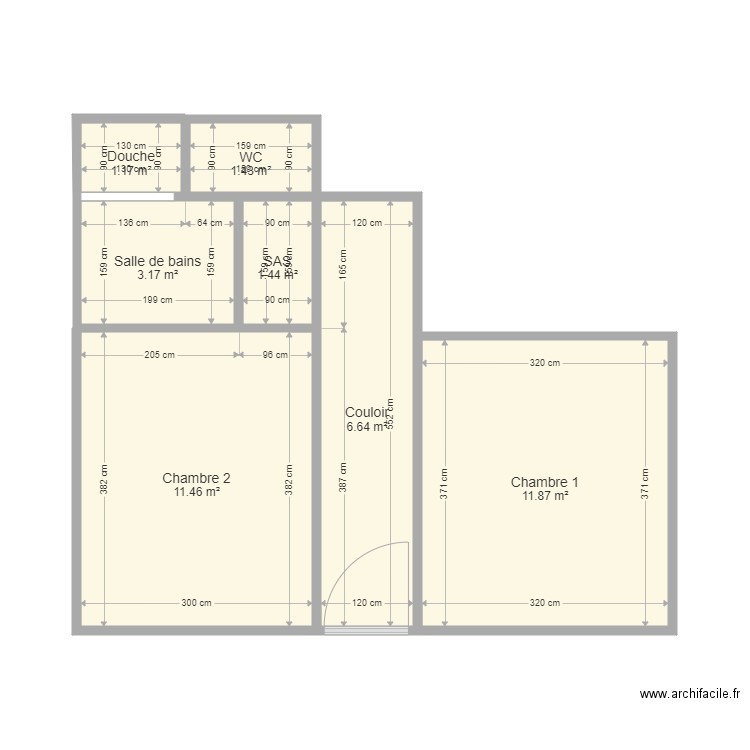 Avogadro appartement RDC. Plan de 0 pièce et 0 m2