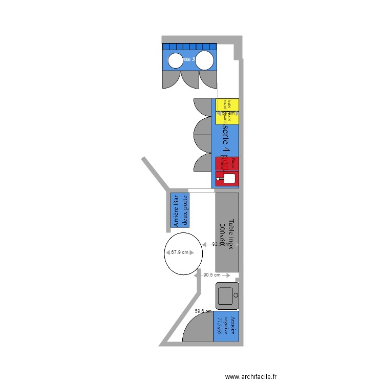 CREPE SHOWv2. Plan de 0 pièce et 0 m2