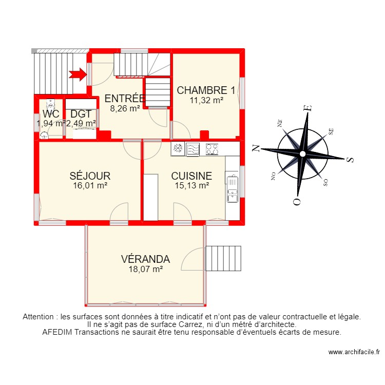 BI 15800 - . Plan de 31 pièces et 238 m2