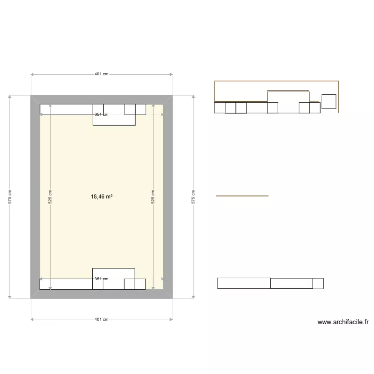 meuble mezzanine. Plan de meuble mezzanine. Plan de