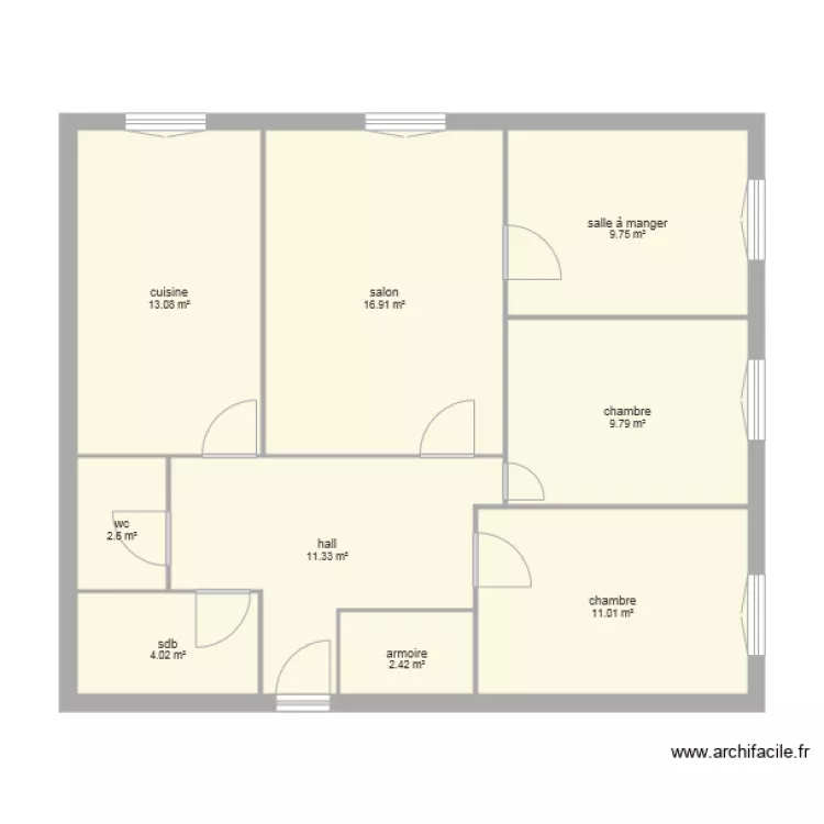 plan vercasson. Plan de 