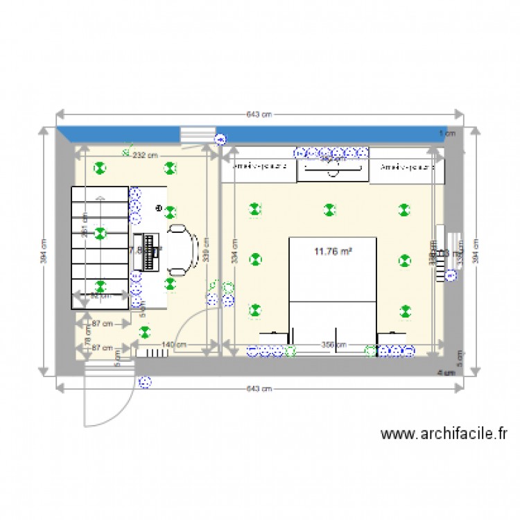 1er 1. Plan de 0 pièce et 0 m2