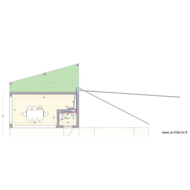 Piscine + poolhouse 2. Plan de 6 pièces et 234 m2