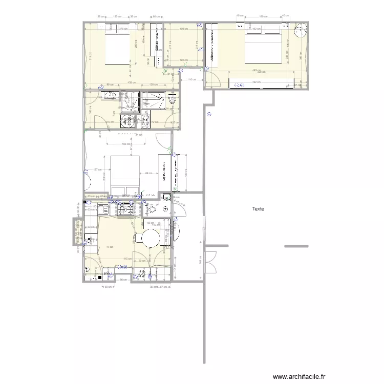 APPART290120. Plan de 