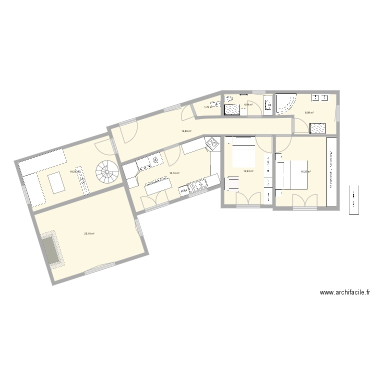 NV1 CASTELLAR . Plan de 0 pièce et 0 m2