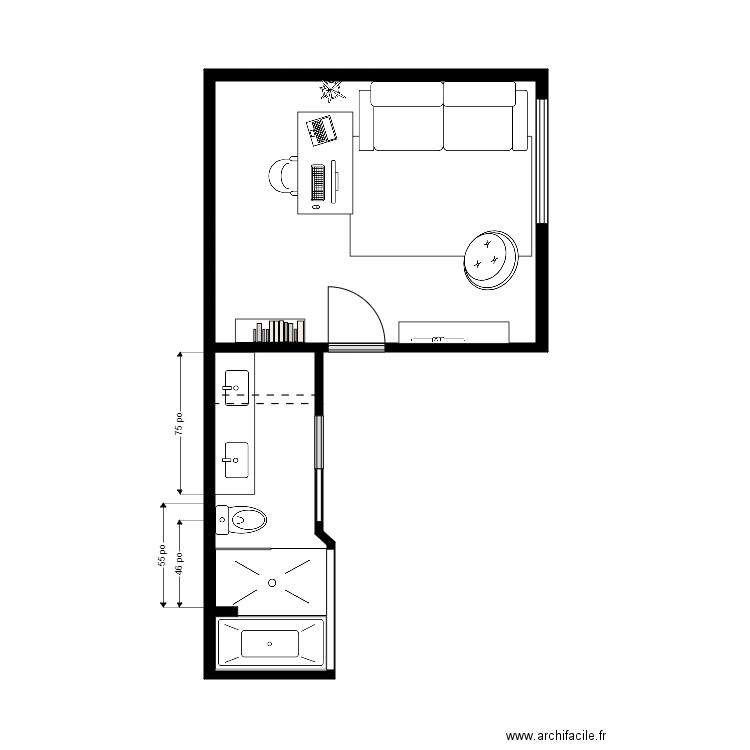 tremblay 3. Plan de 0 pièce et 0 m2