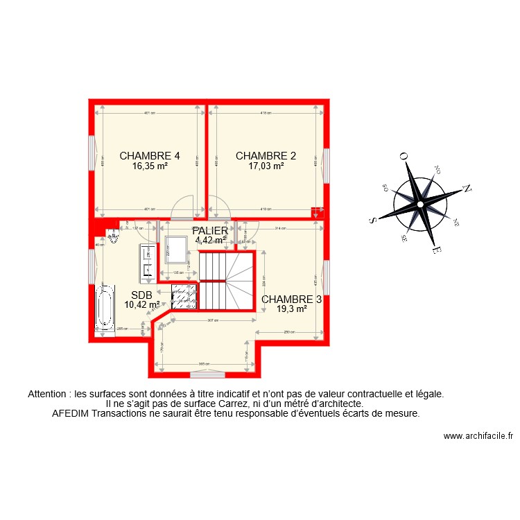 BI 7756 ETAGE . Plan de 0 pièce et 0 m2