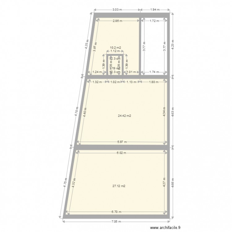 Plan Leopold. Plan de 0 pièce et 0 m2