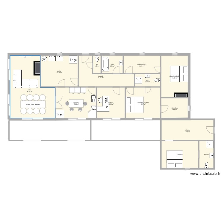 ciuciarella. Plan de 0 pièce et 0 m2